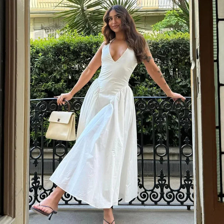 Dalier Halter Neck Dress