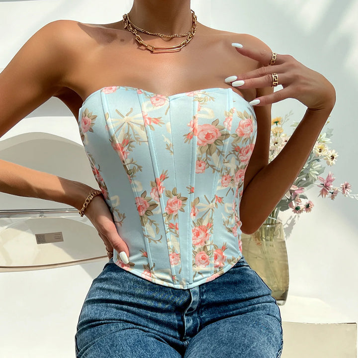 Analisa Floral Corset Top