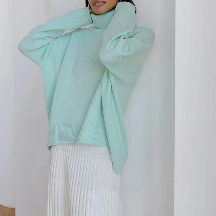 Kyra Turtleneck Oversize Sweater