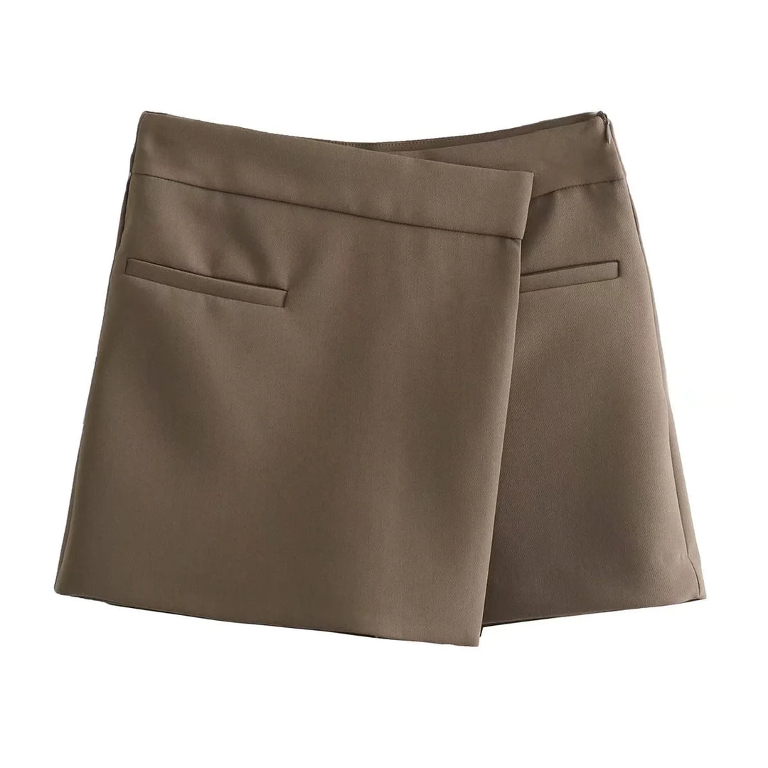 Pamela High Waist Mini Shorts Skirt