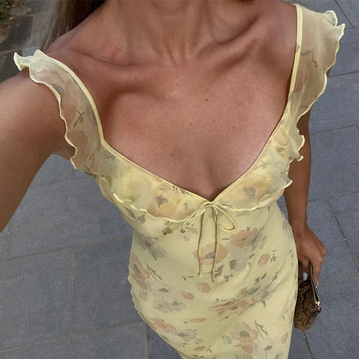 Priscila Floral Maxi Dress