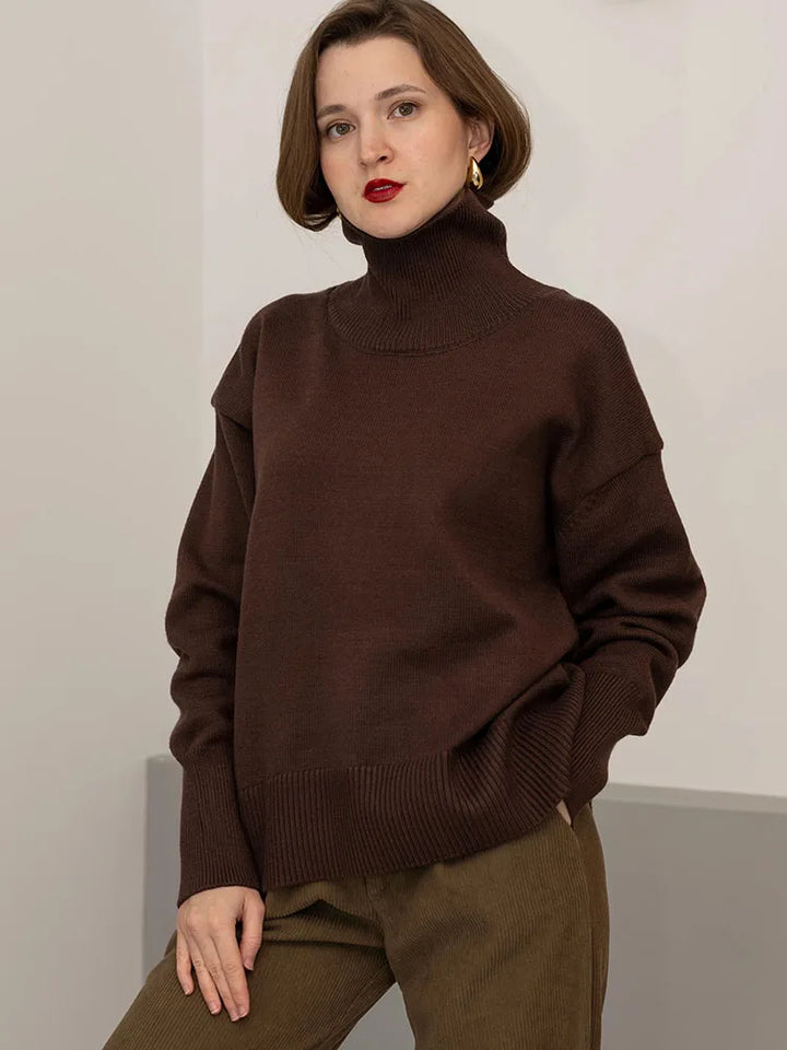 Morgan Turtleneck Knitted Sweater