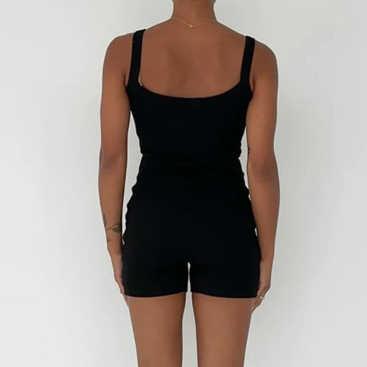 'Your Summer Partner' Sleeveless Playsuit