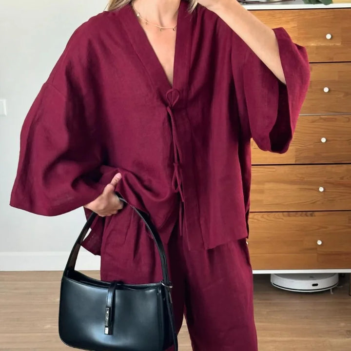 Daydreaming Loose Shirt Matching Set