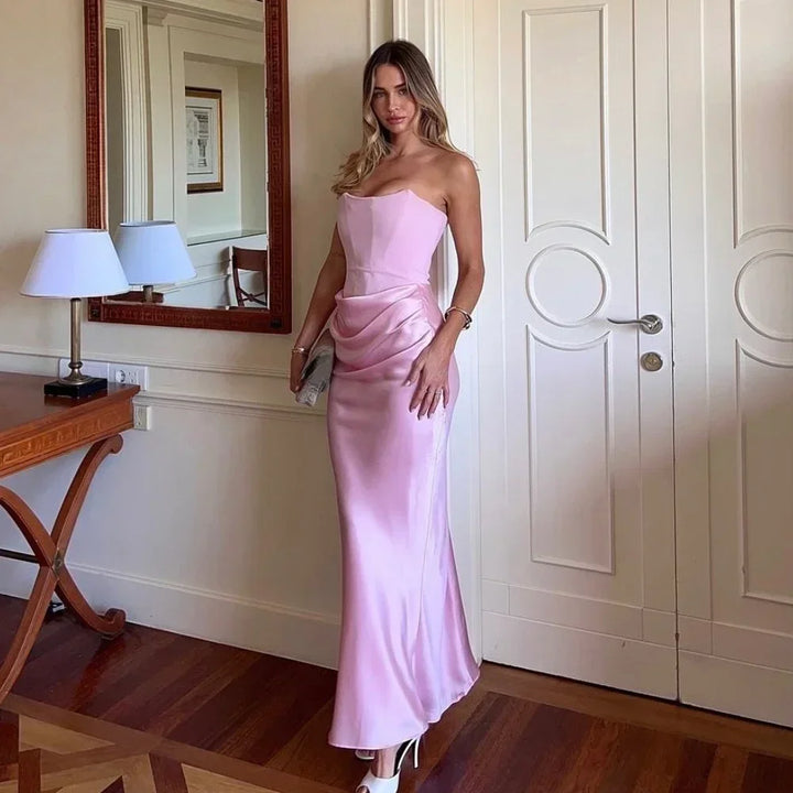 Leandra Strapless Corset Dress