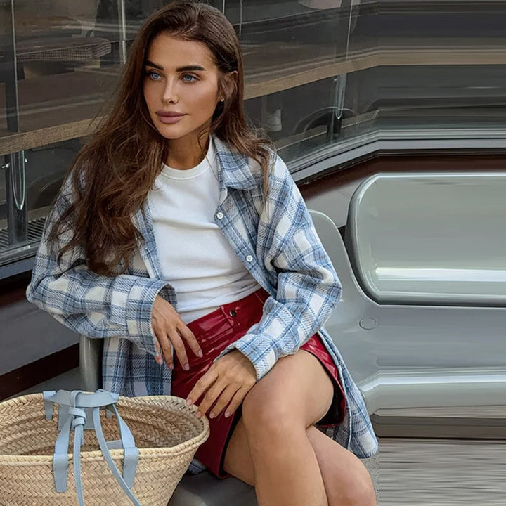 Newport Loose Plaid Shirt