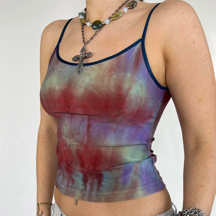 Tie-Dye Whirl Cami Top