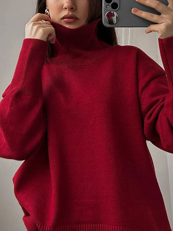 Morgan Turtleneck Knitted Sweater