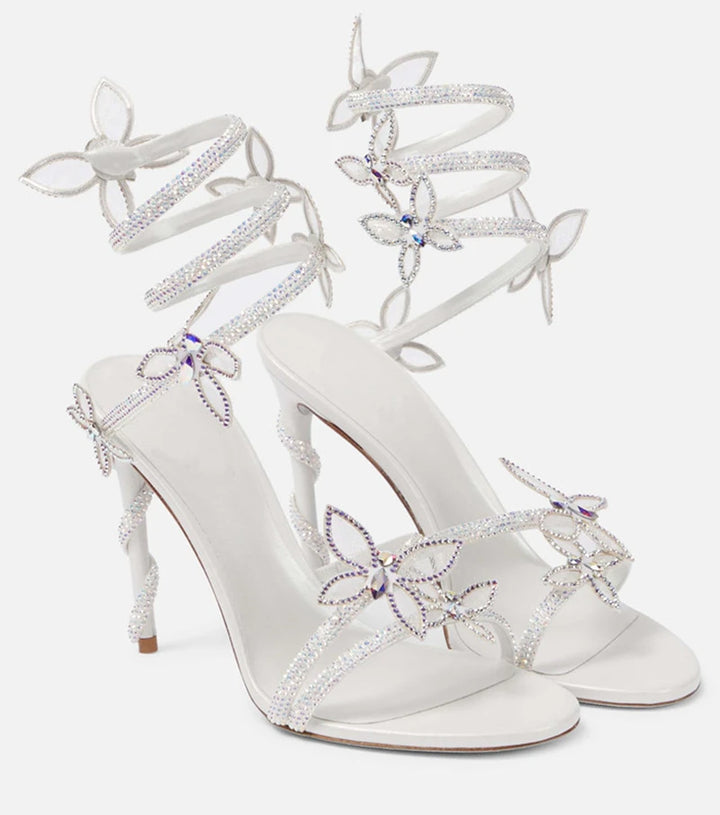 Lost Love Butterfly Gladiator Heels