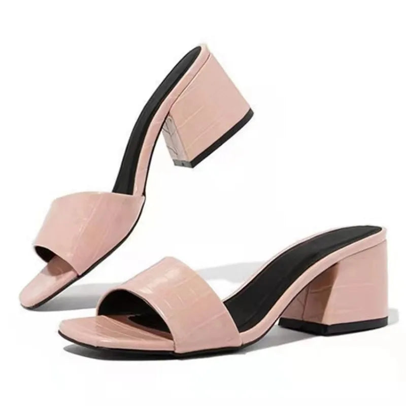Calmentine Square Heel