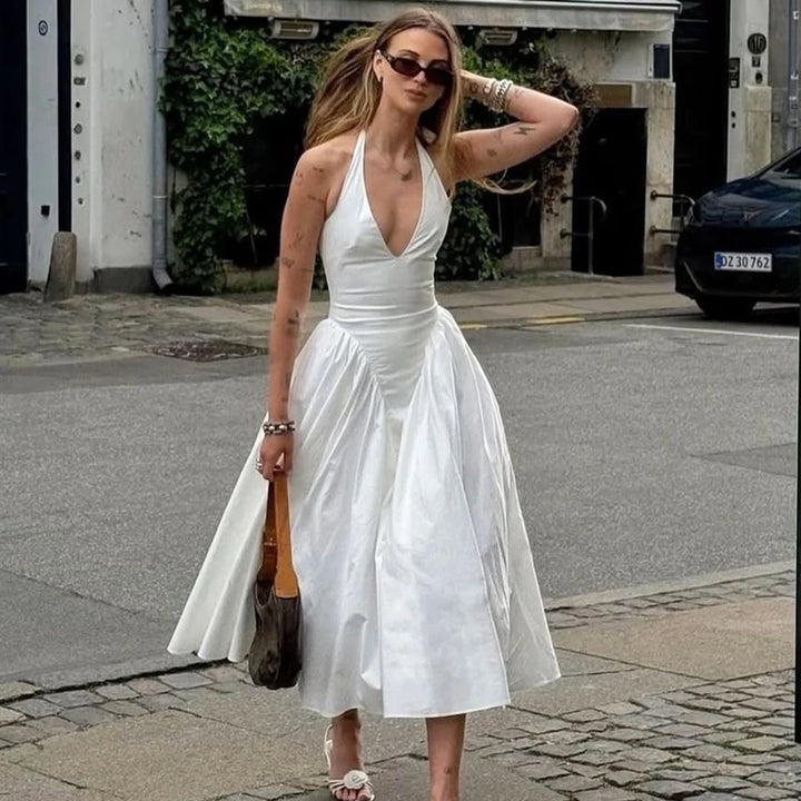Dalier Halter Neck Dress