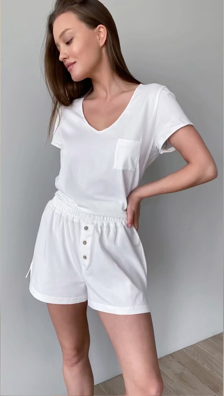 Just Comfortable Shorts Co-ord Set