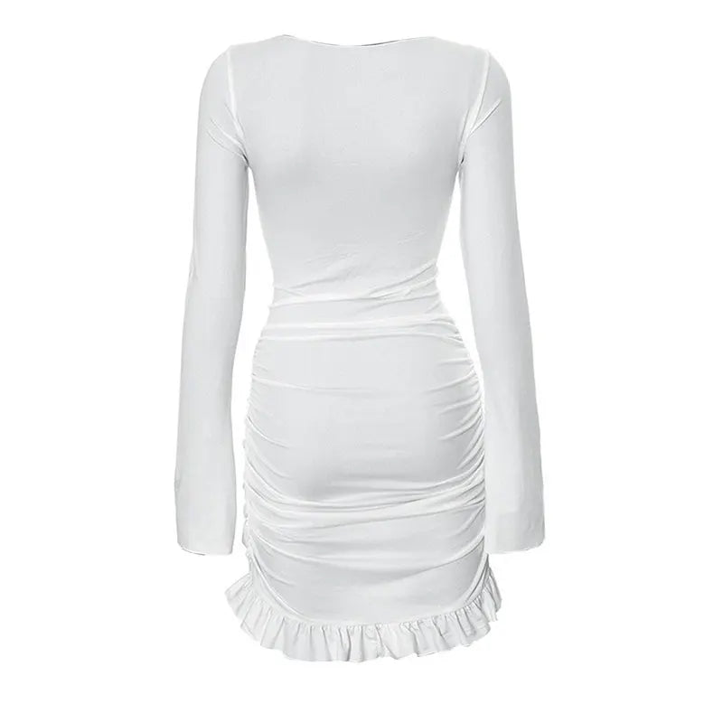 Tegan Ruched Mini Dress