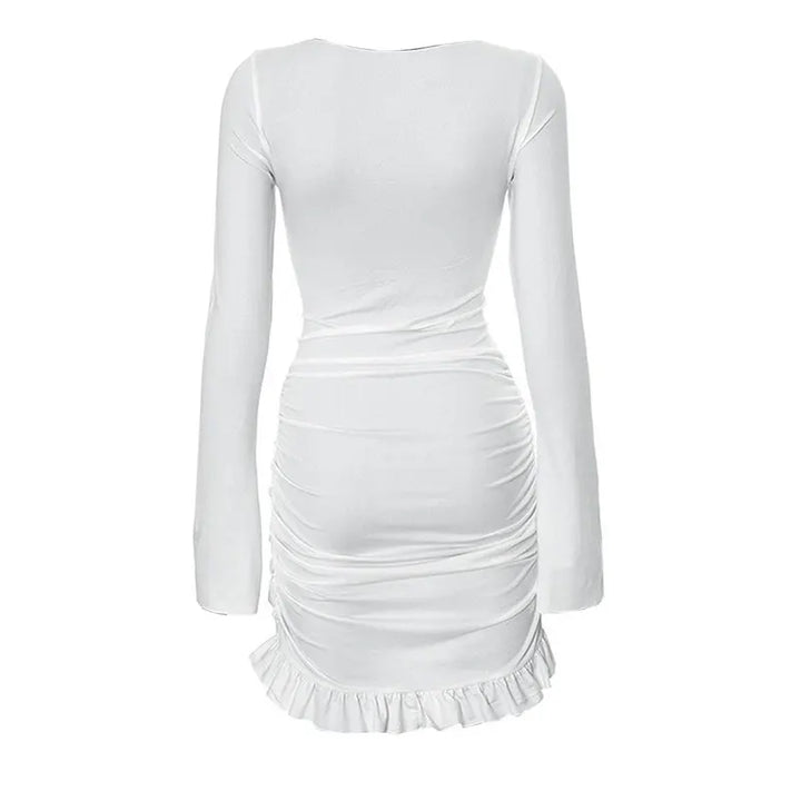 Tegan Ruched Mini Dress