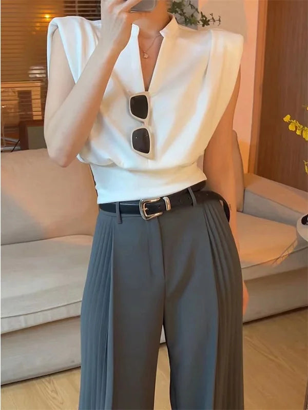 Ayden V Neck Top
