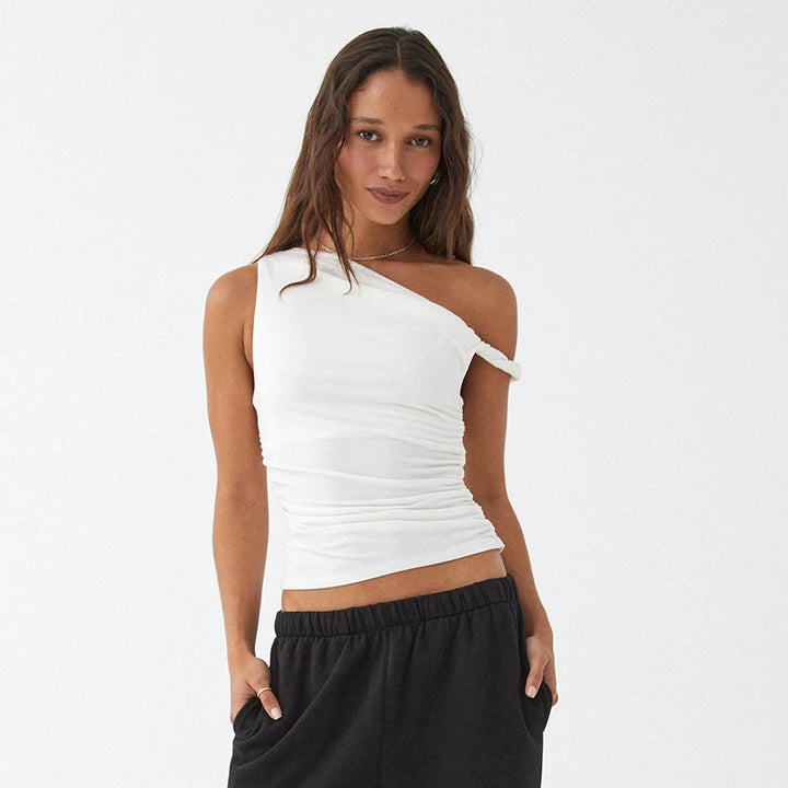 'One Off Should' Ruched Top