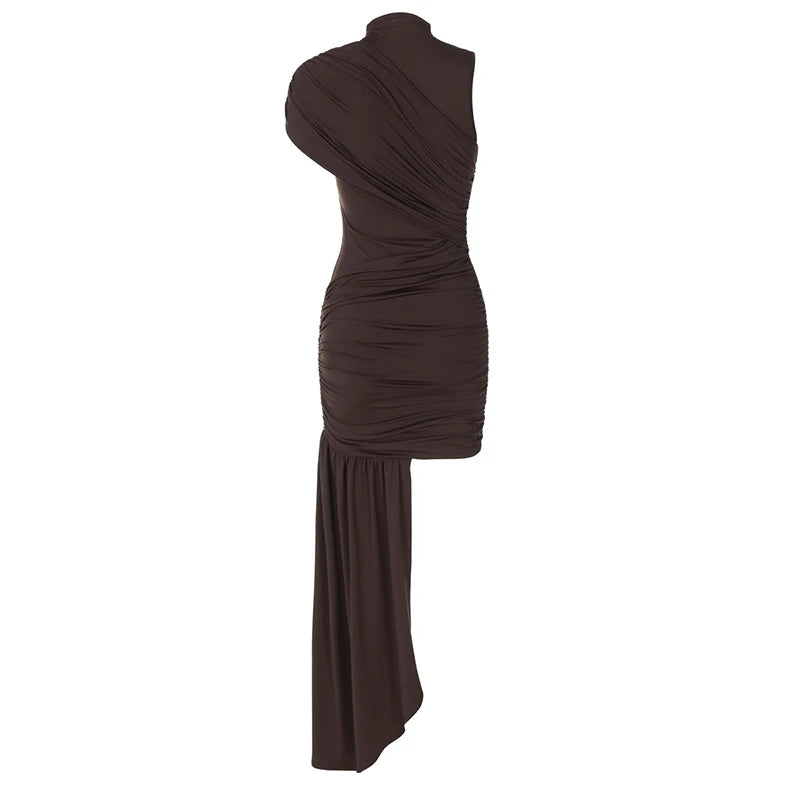 Your Needs Met Draped Mini Dress