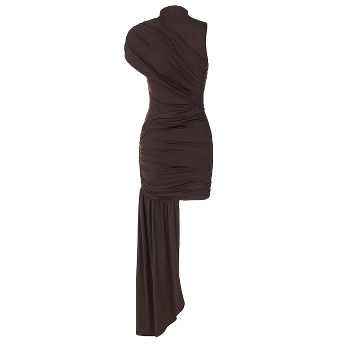 Your Needs Met Draped Mini Dress