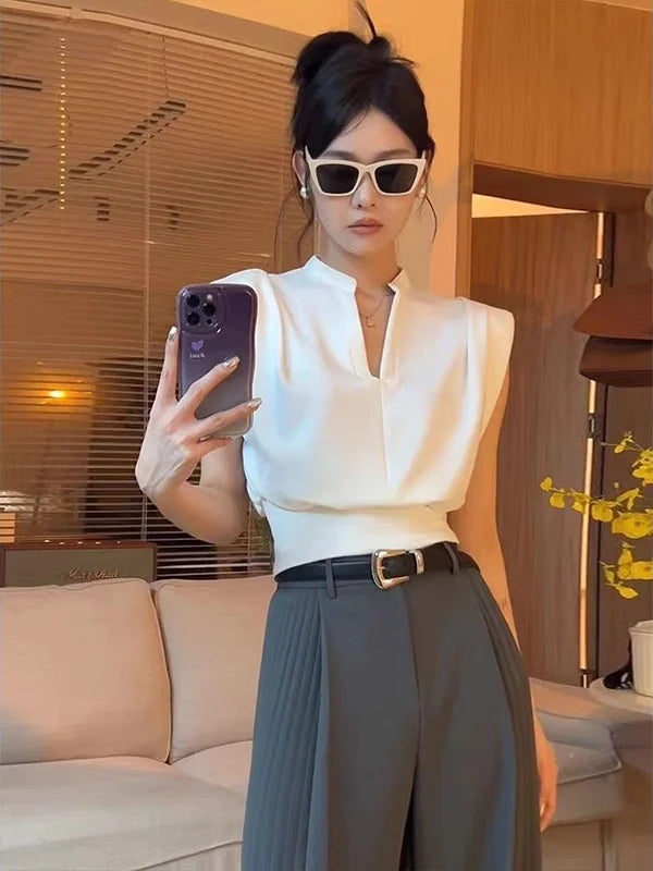 Ayden V Neck Top