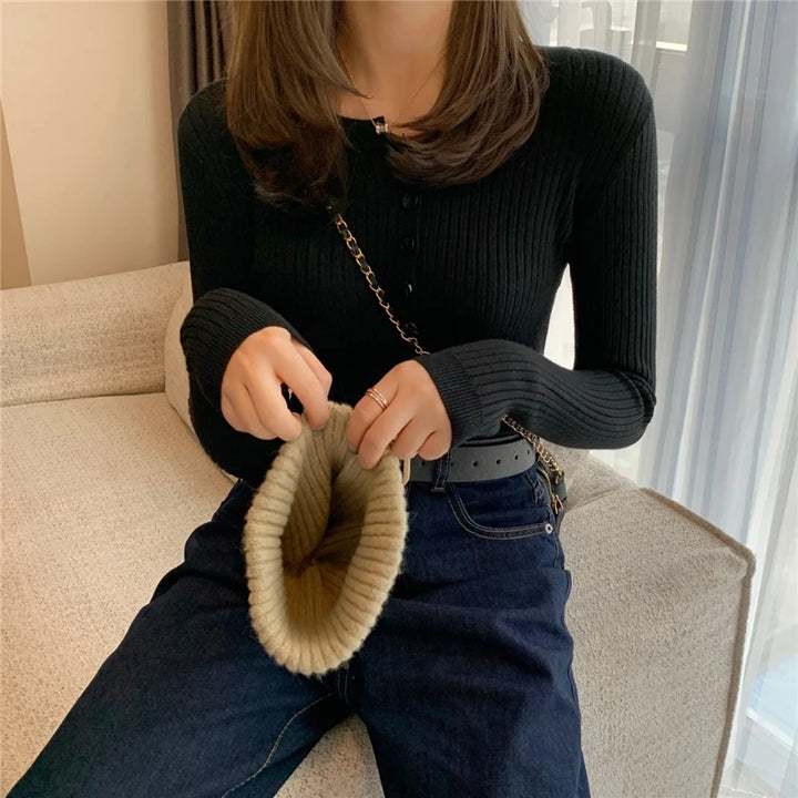Enza O Neck Pullover