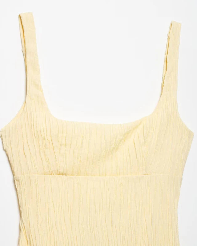 Country Belle Pleated Midi Dress