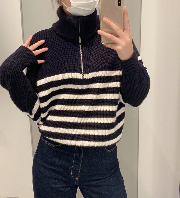 Sabrila Turtleneck Loose Pullover