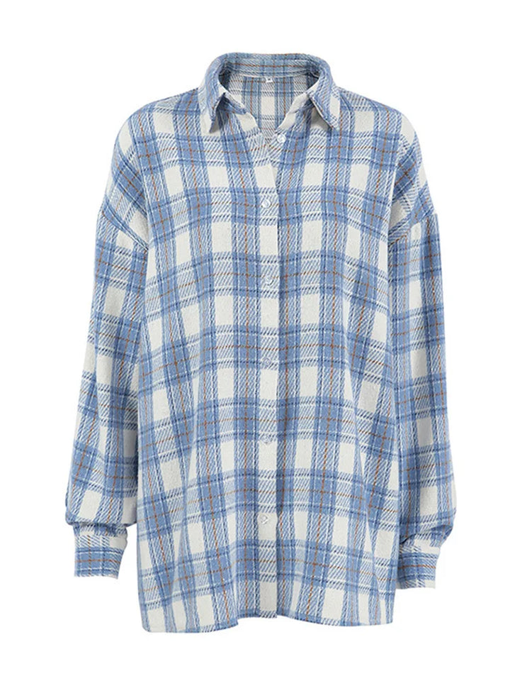 Newport Loose Plaid Shirt