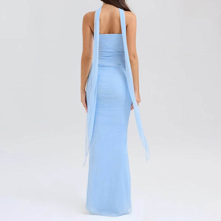 Bellamy Strapless Set With Scarf