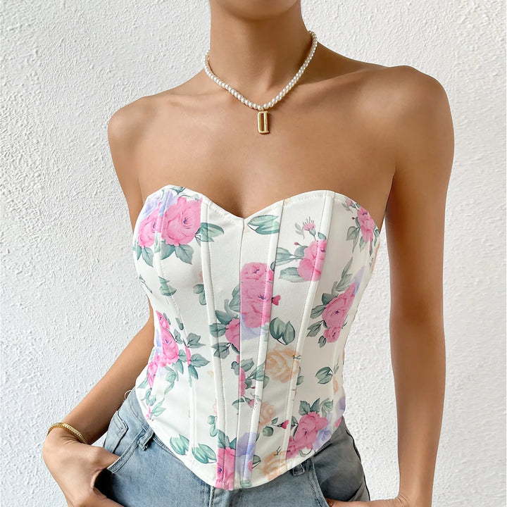 Analisa Floral Corset Top
