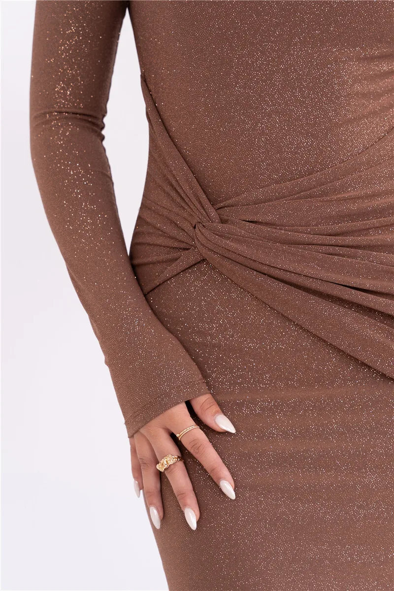 Roxi Sparkle Bodycon Dress