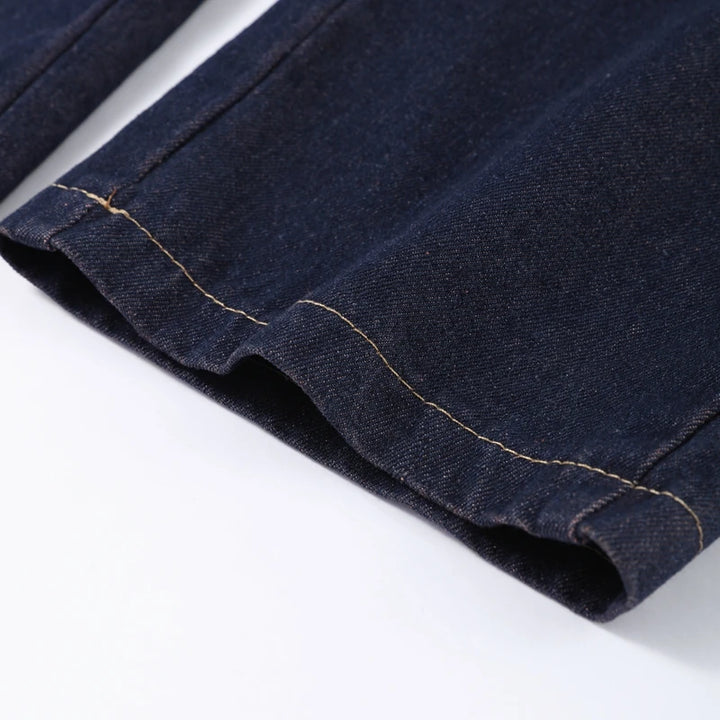 Office Era Square Neck Denim Set