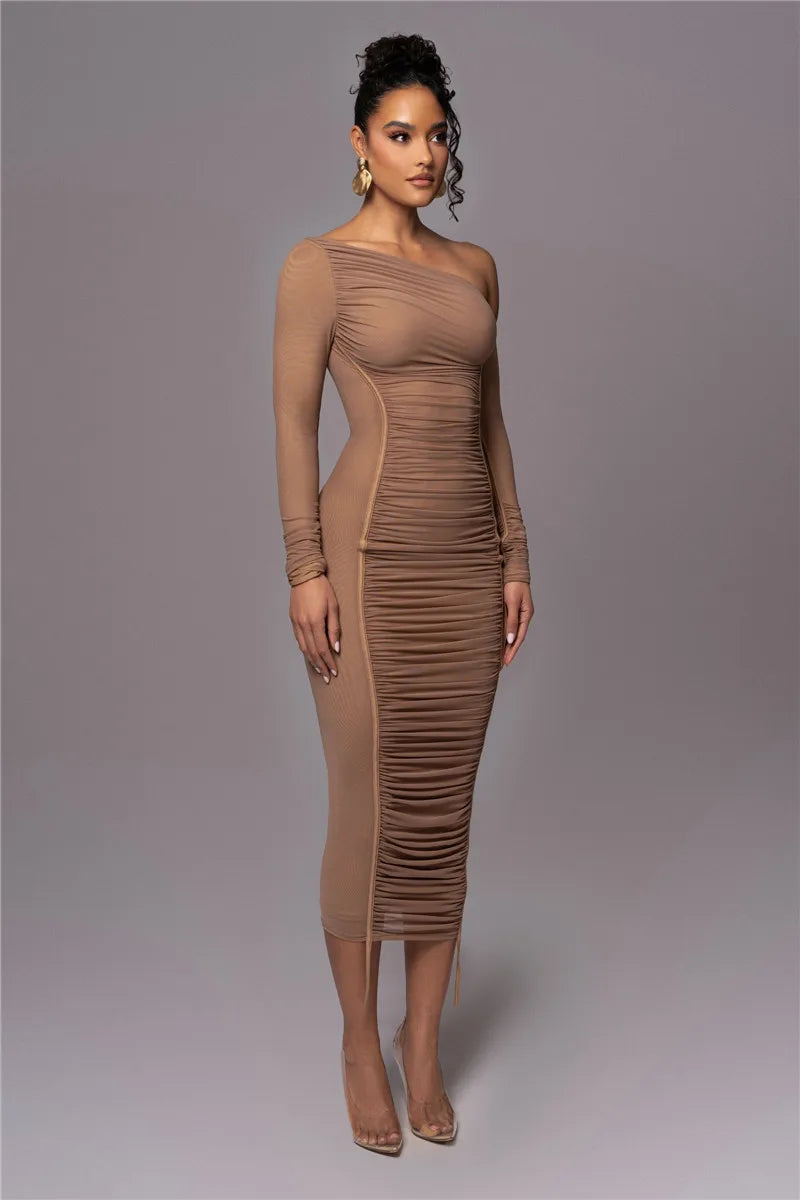 Slaying Saisha Mesh Bodycon Dress