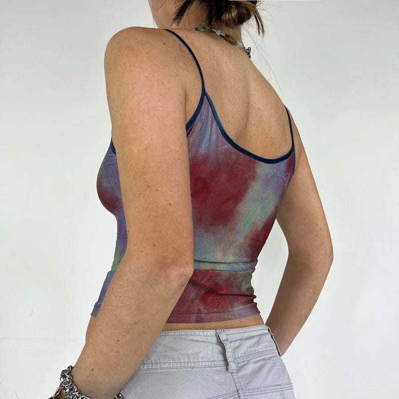 Tie-Dye Whirl Cami Top