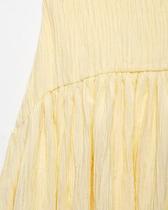 Country Belle Pleated Midi Dress