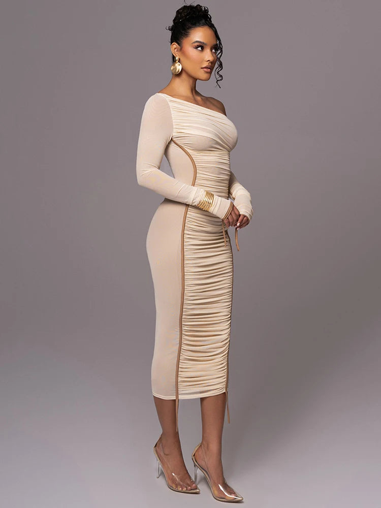 Slaying Saisha Mesh Bodycon Dress