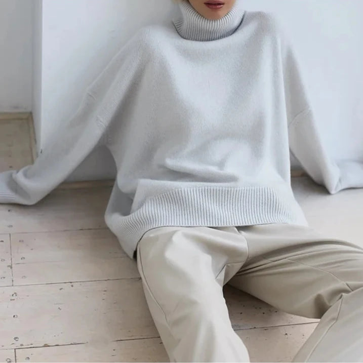 Kyra Turtleneck Oversize Sweater