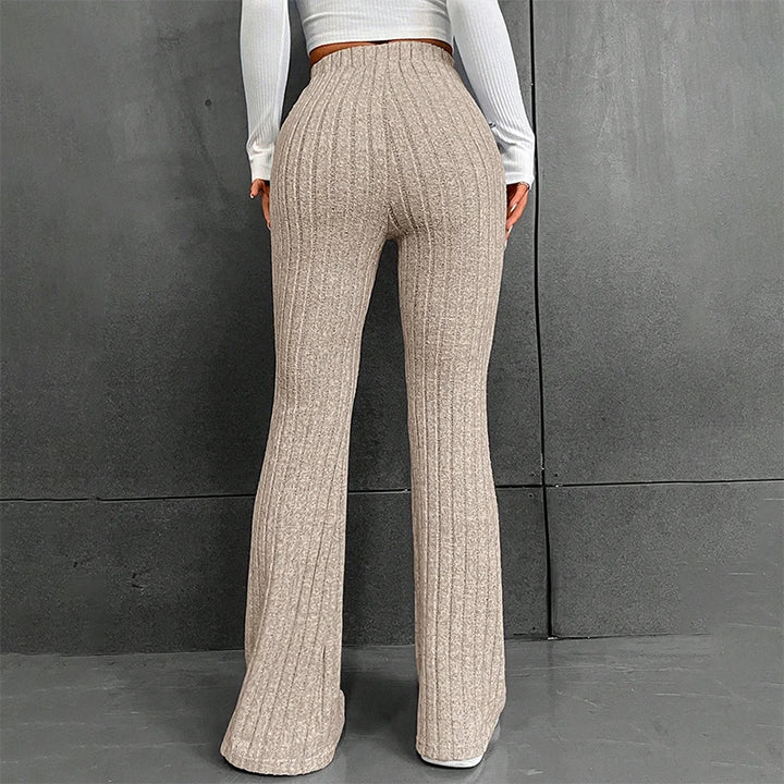 Pinstripe Perfection Wide-Leg Pants