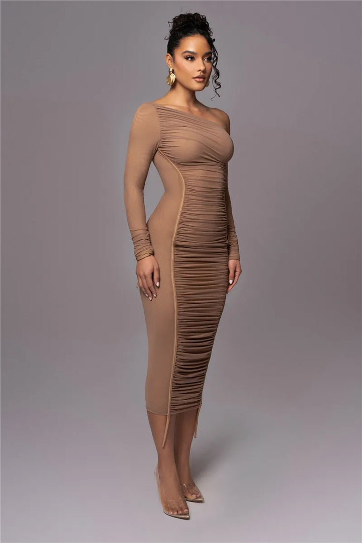 Slaying Saisha Mesh Bodycon Dress