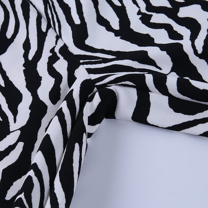 'Your Inner Wild' Zebra Print Pants