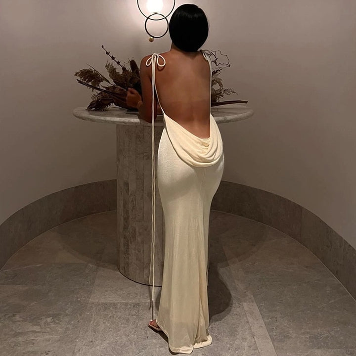 Emmett Backless Long Dress