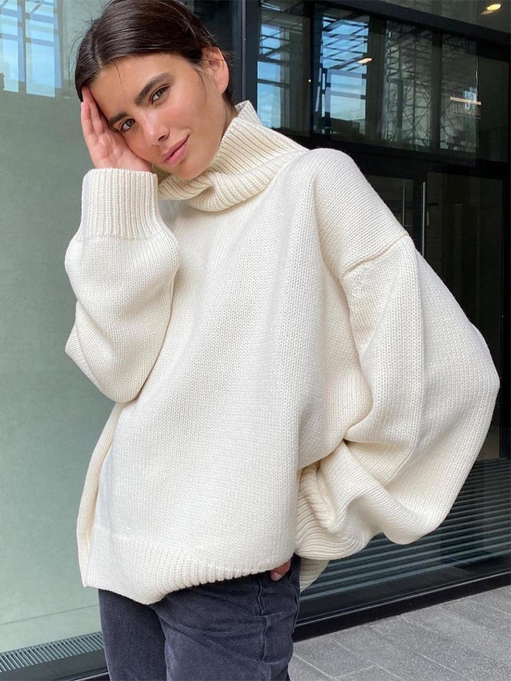 Freya Oversized Turtleneck Jumper