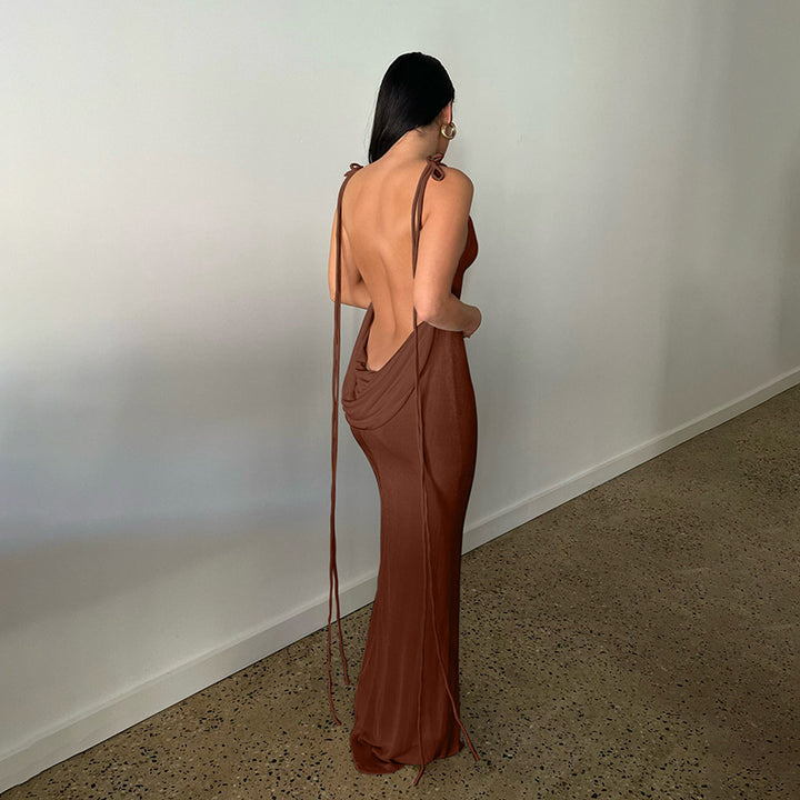 Emmett Backless Long Dress