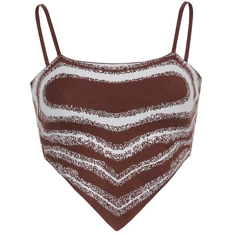 Penelope Heart Print Knitted Top - Bella Chix Co